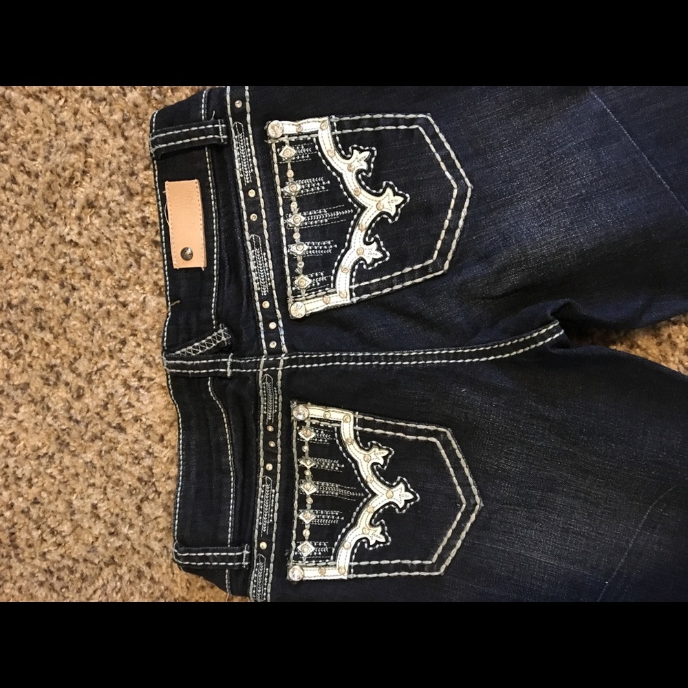 Antique Rivet Jeans - Picture 4 of 4
